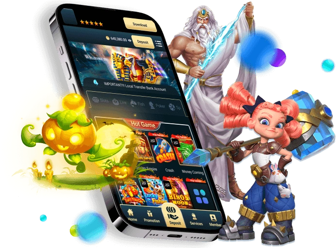 Giao diện ứng dụng 67win nổ hũ với các tính năng nổi bật